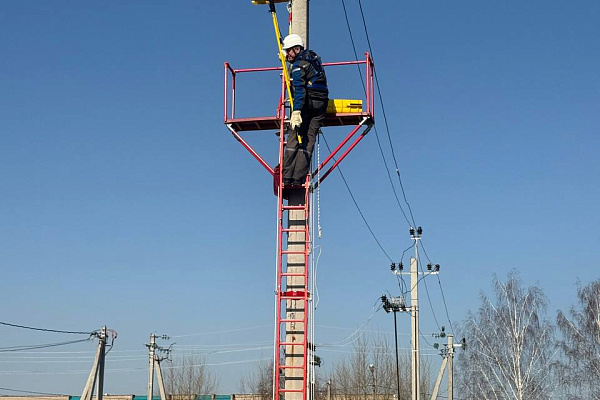 Промежуточная оценка применимости приставной лестницы с изолирующей рабочей площадкой